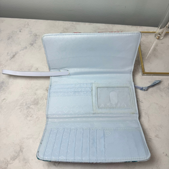 Vera Bradley RFID All In One Crossbody Wristlet Wallet Anchors Aweigh - Picture 4 of 12